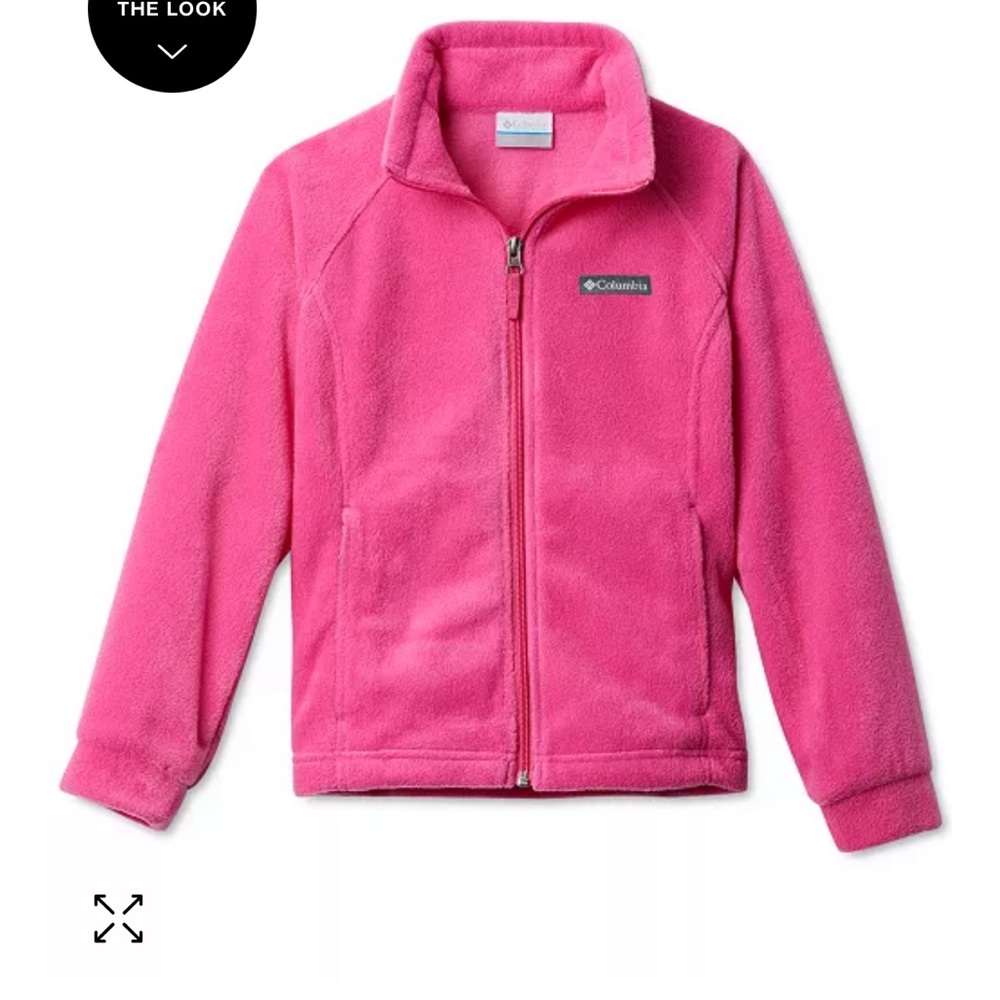 Columbia Pink Fleece Jacket